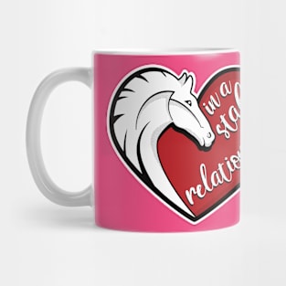 In a stable relationship Mug